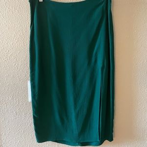 Reformation Skirt with a Slit